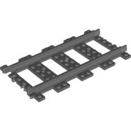 Lego kolej pro vlak RC rovná, tmavě modro šedá (4279713, 4279714, 6037688, 6070018)